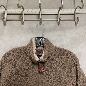 Southern Marsh Sweater Men S Brown 1/4 Zip Appalachian Deep Pile‎ Sherpa Outdoor